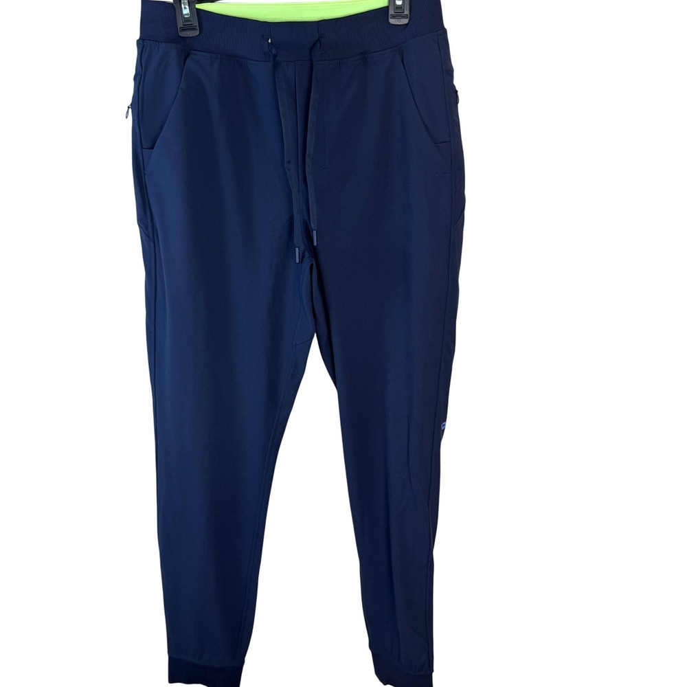 Birddogs Mens‎ Navy Blue Joggers Built-in Liner Size L Athletic Pants Drawstring